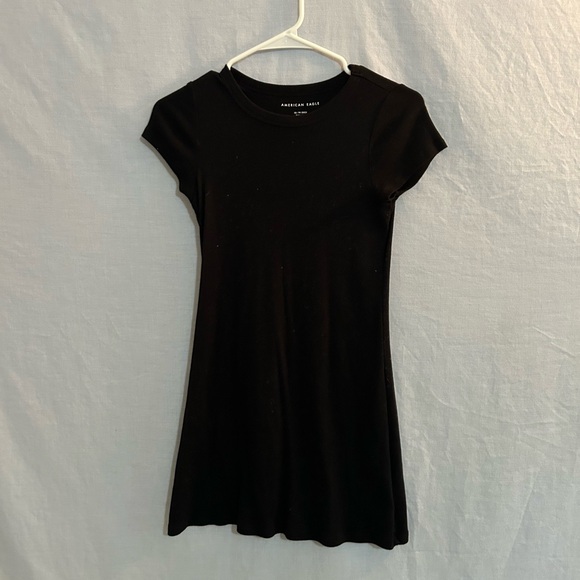 women's black tshirt dress - Picture 1 of 2